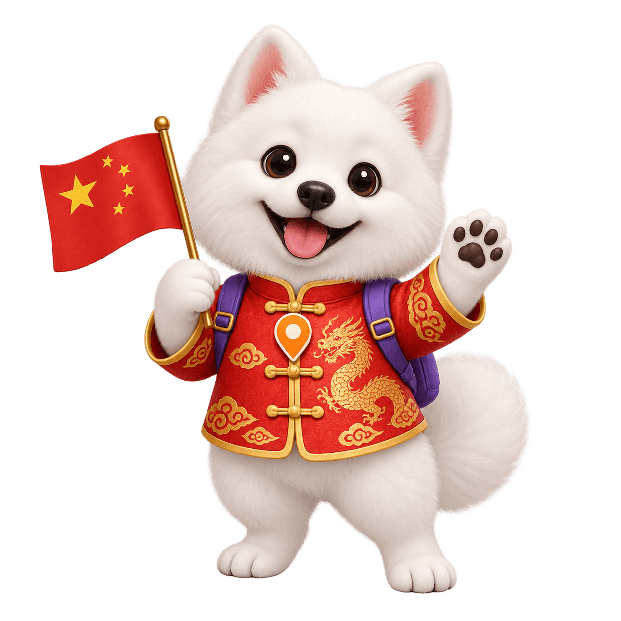 NUGUGO, the EODIGO guide character for China