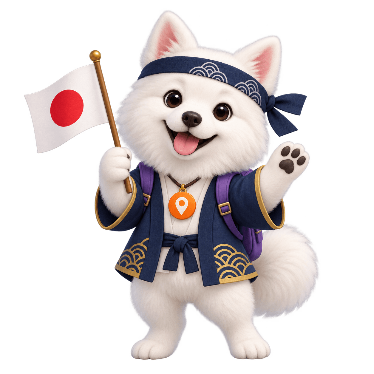 NUGUGO, the EODIGO guide character for Japan