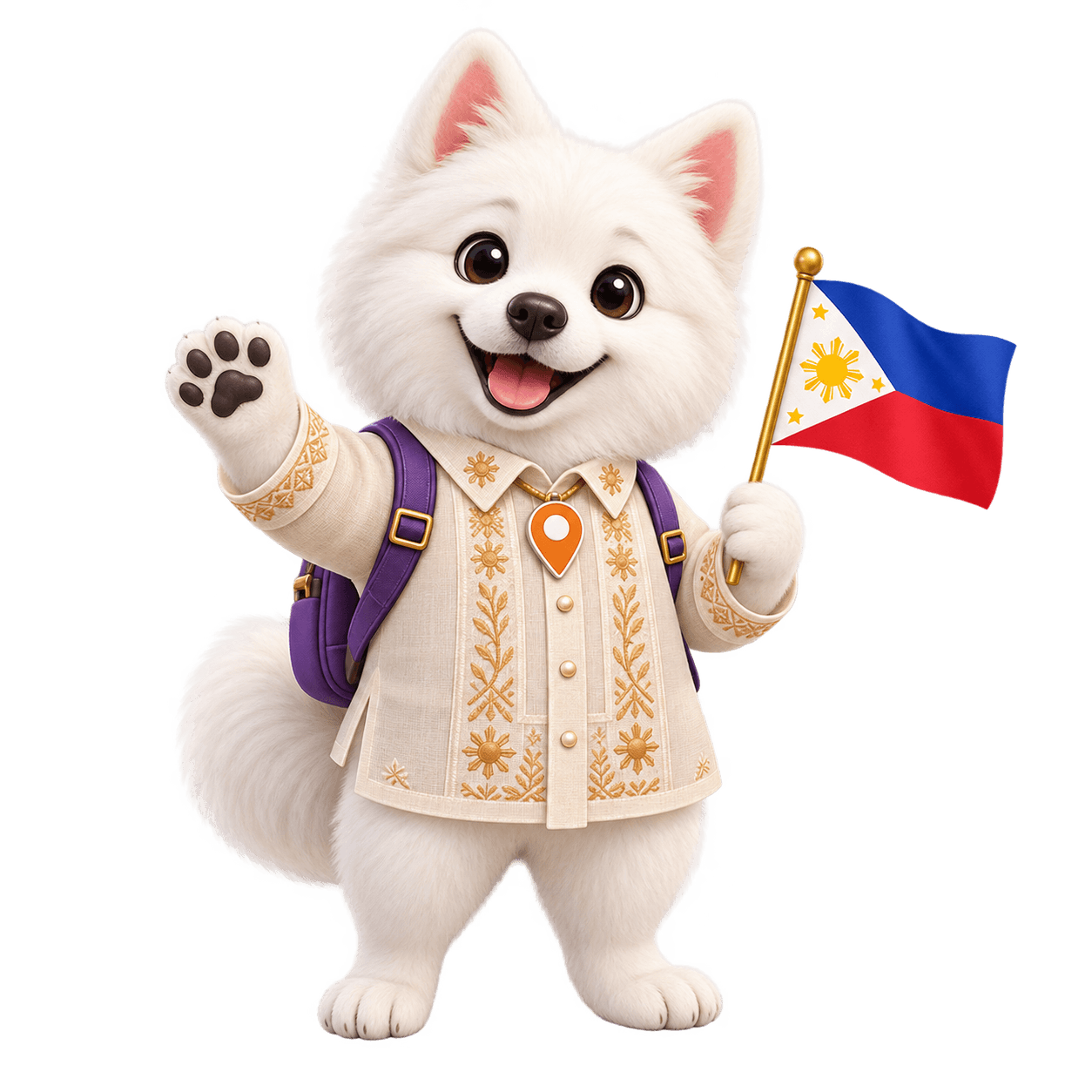 NUGUGO, the EODIGO guide character for Philippines