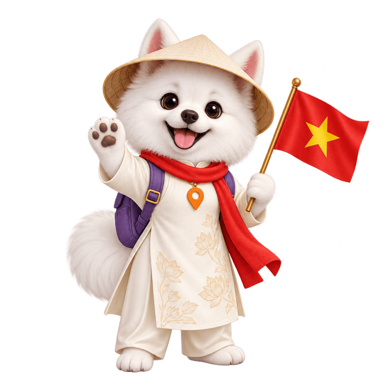 NUGUGO, the EODIGO guide character for Vietnam