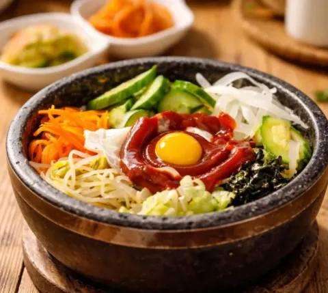 열무비빔밥