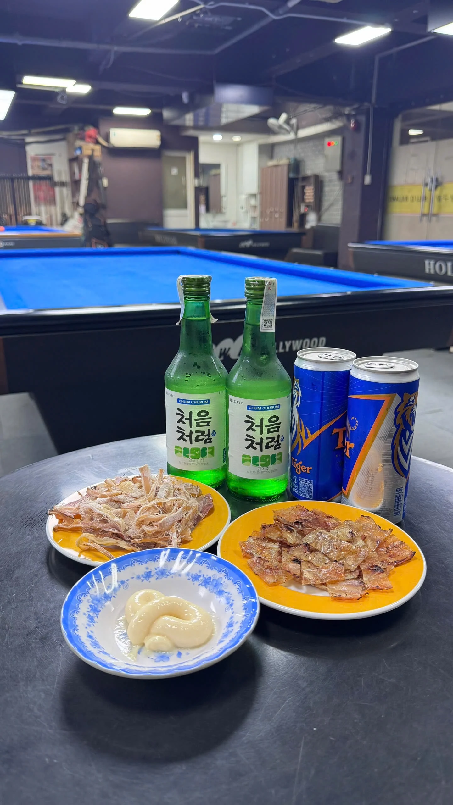 호치민 ZAKDANG Billiard Khô mực , soju